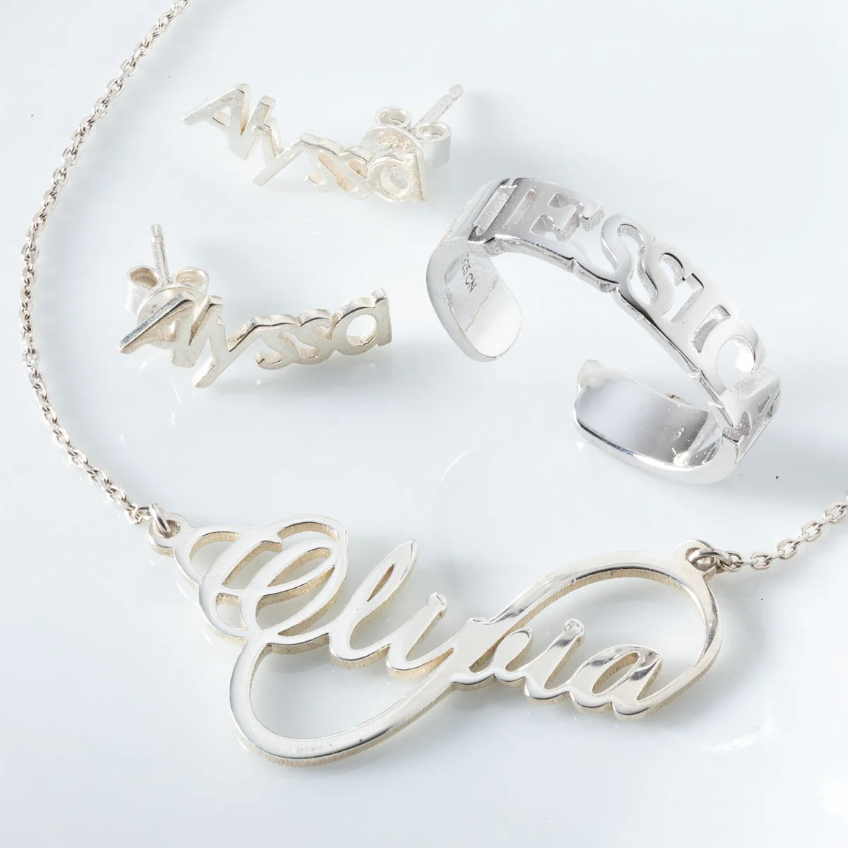 Sterling Silver Name Ring - Image 3