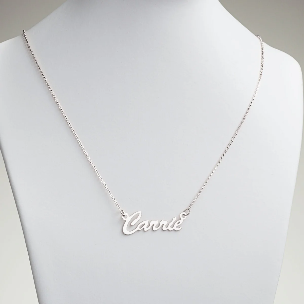 Personalized Sterling Silver Name Necklace - Image 3