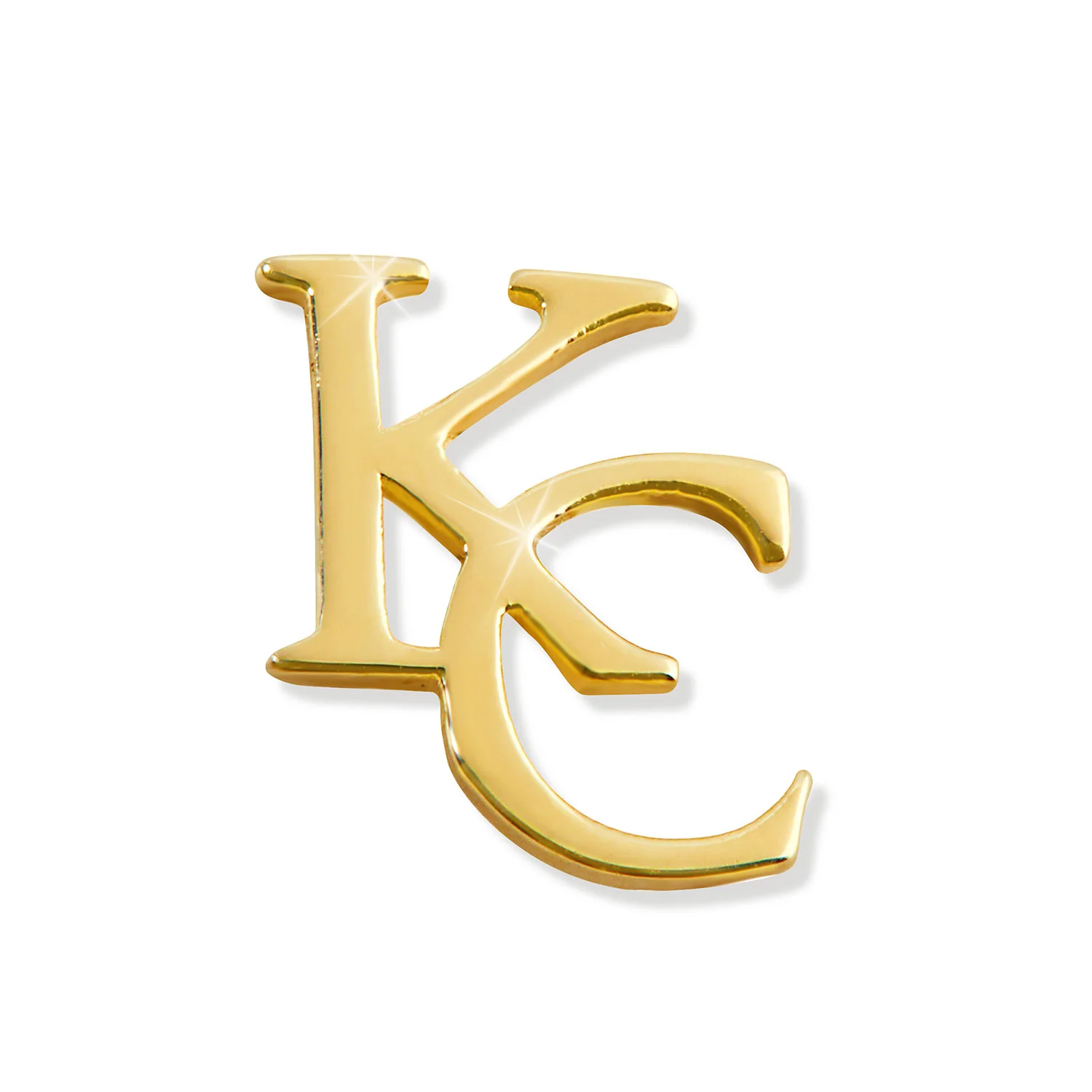 Sterling Silver Stacked Initials Earring - Image 3