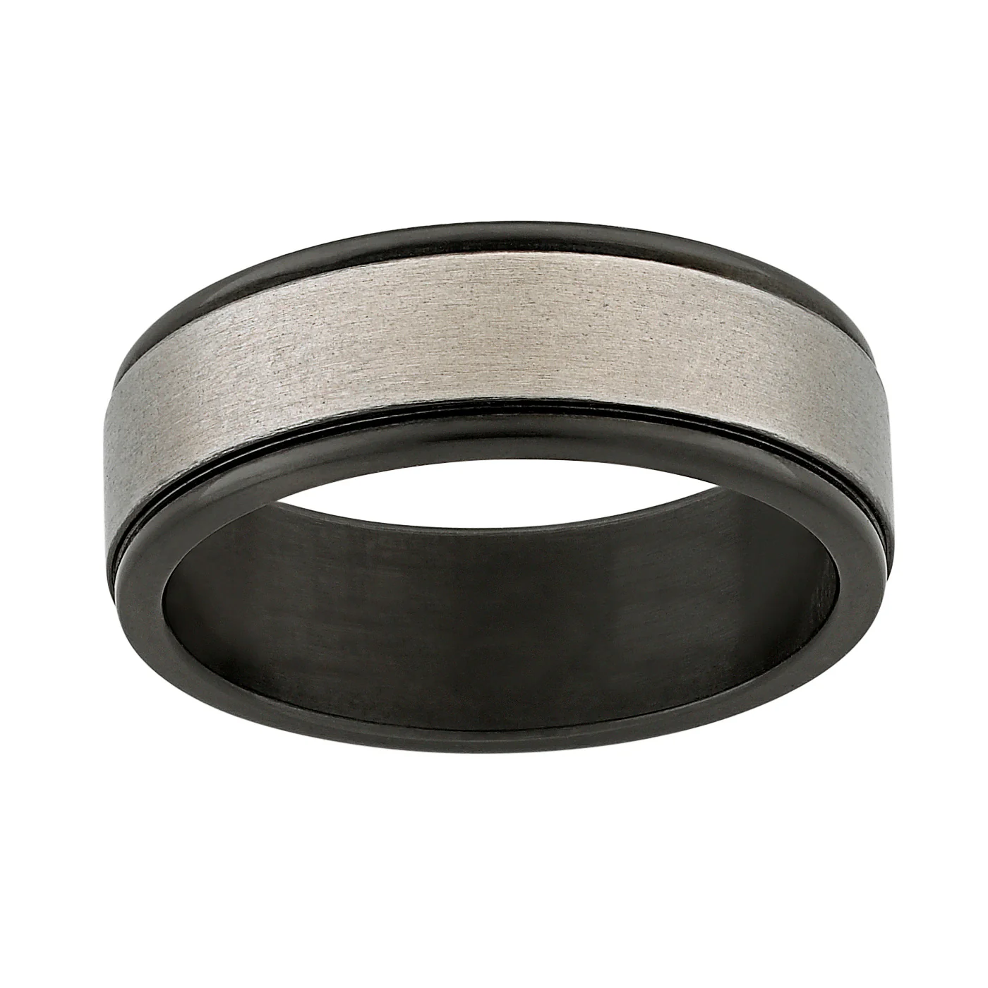 Titanium Two-Tone Men's Band