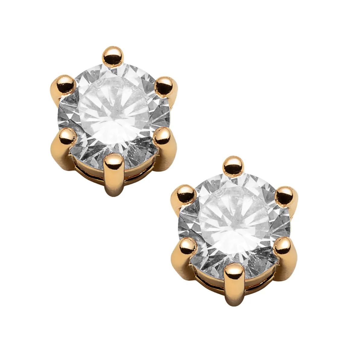 Vertical Family Bar Birthstone Pendant with CZ Studs - Image 5