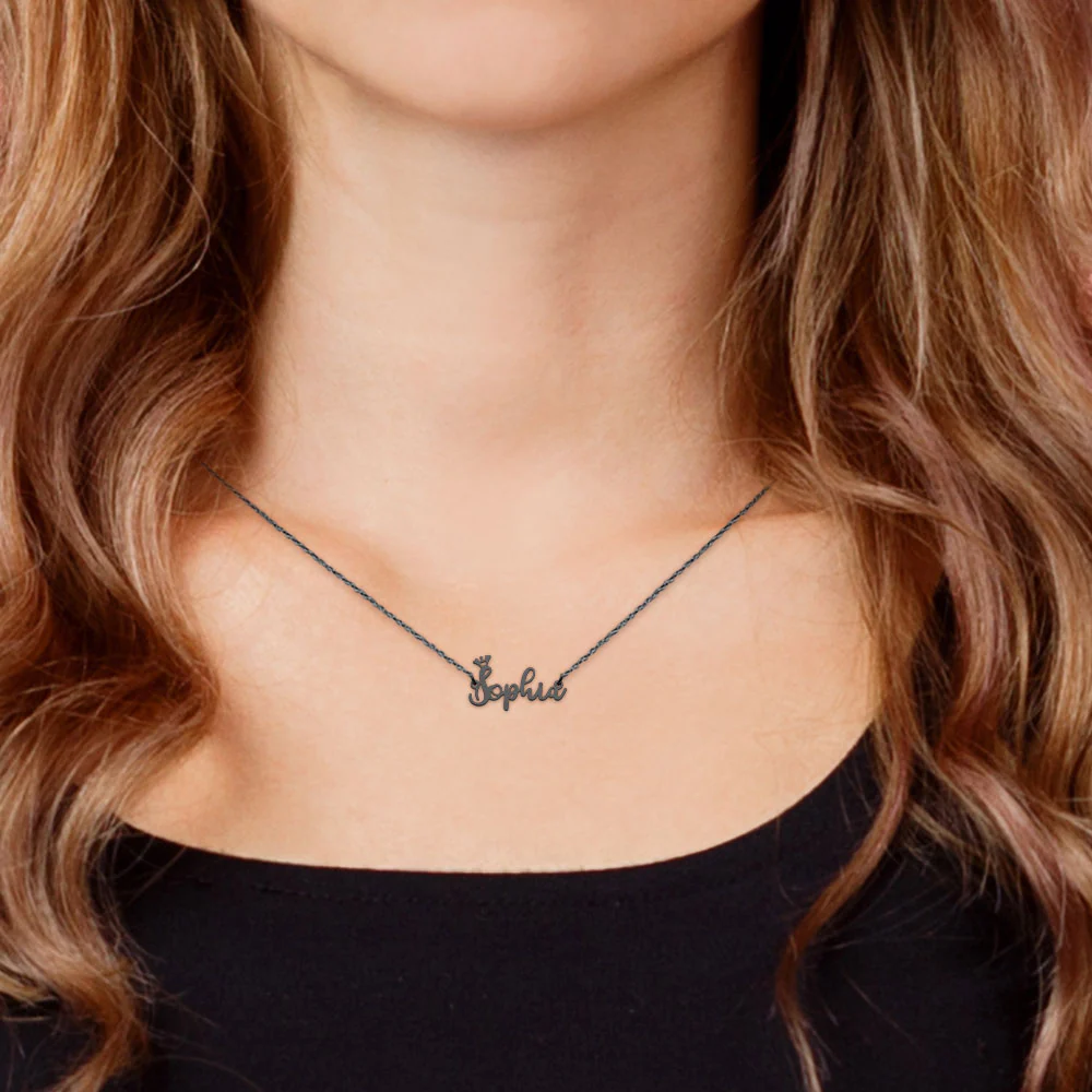 Wear Your Crown Name Necklace - Image 9